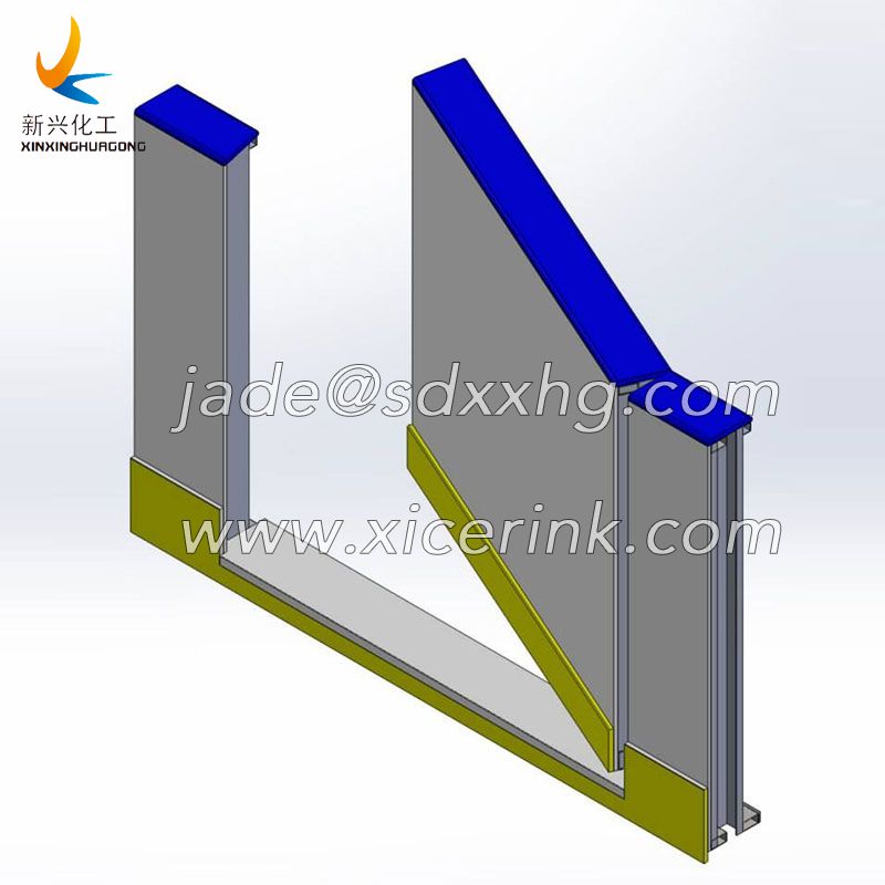 soccer field system dasher board hdpe fence board