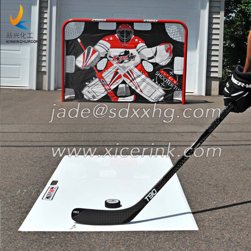 Hockey Shooting Pad and Hockey Sticks