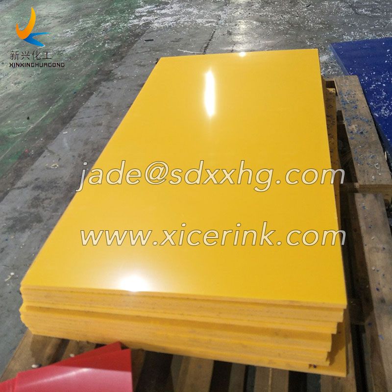 HDPE100 Plate White HDPE Plastic Sheet Welding Plastic Board