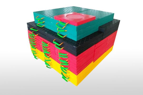 UHMWPE high performance stackable jacking blocks