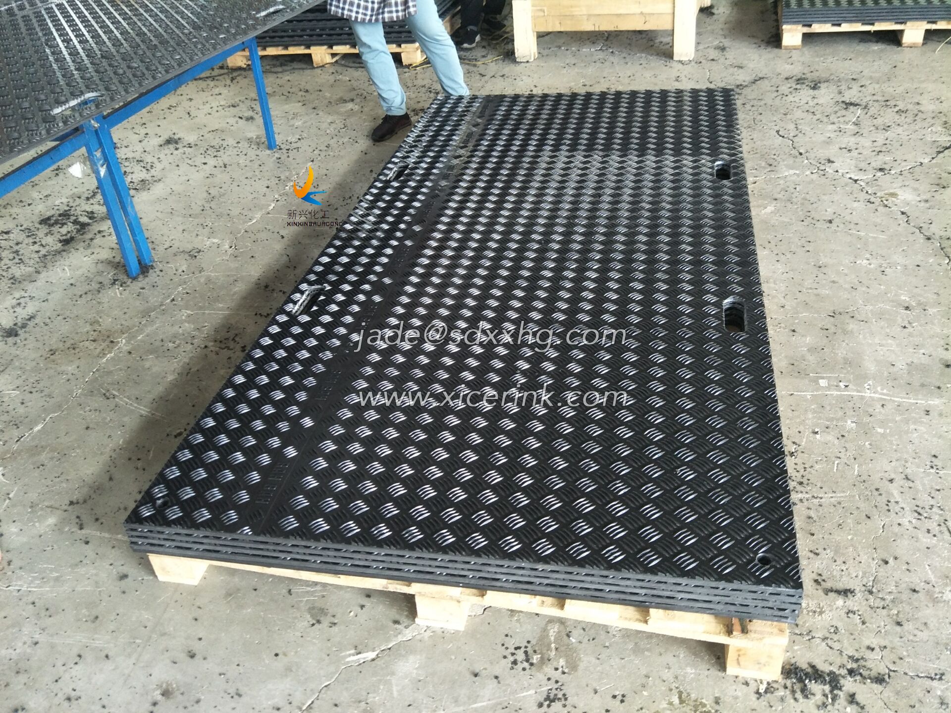 4x8ft Composite Polymer Mobile Road Plates