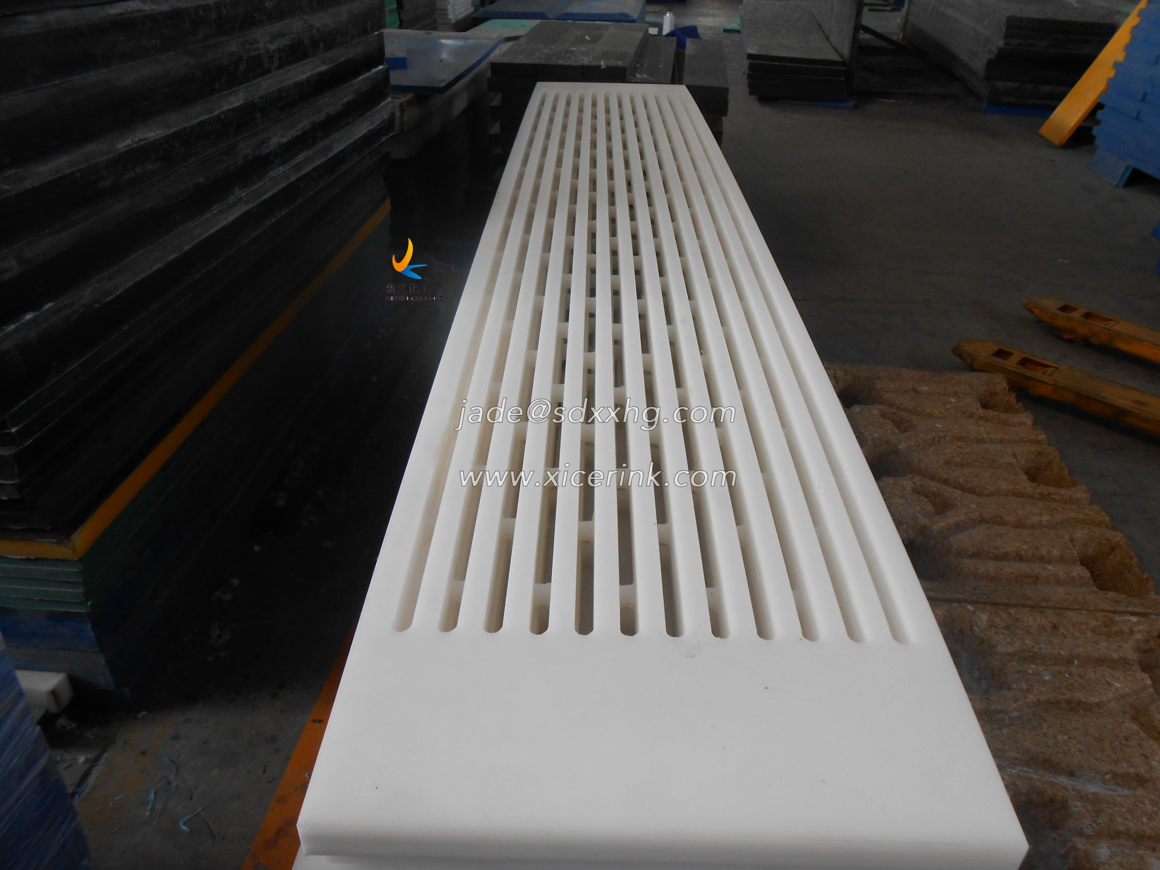 UHMWPE Dewatering Elements Suction Box Cover Filter Plate for Paper Machine