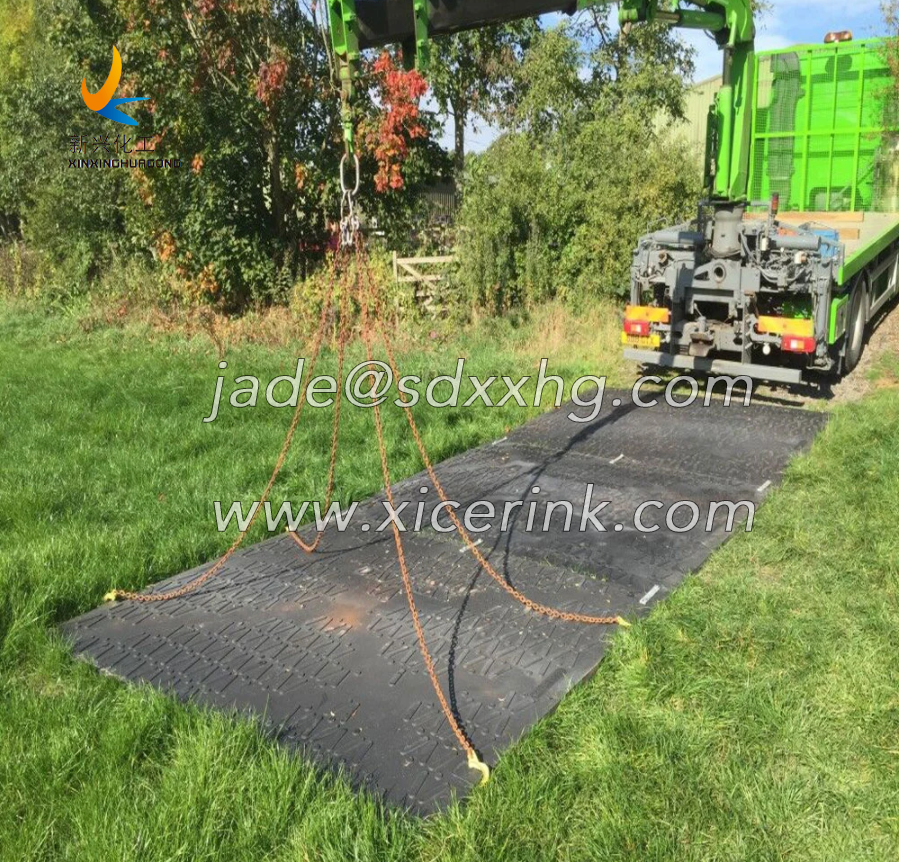 HDPE Plastic Ground Protection Mats And Heavy Duty Mud Ground Mat