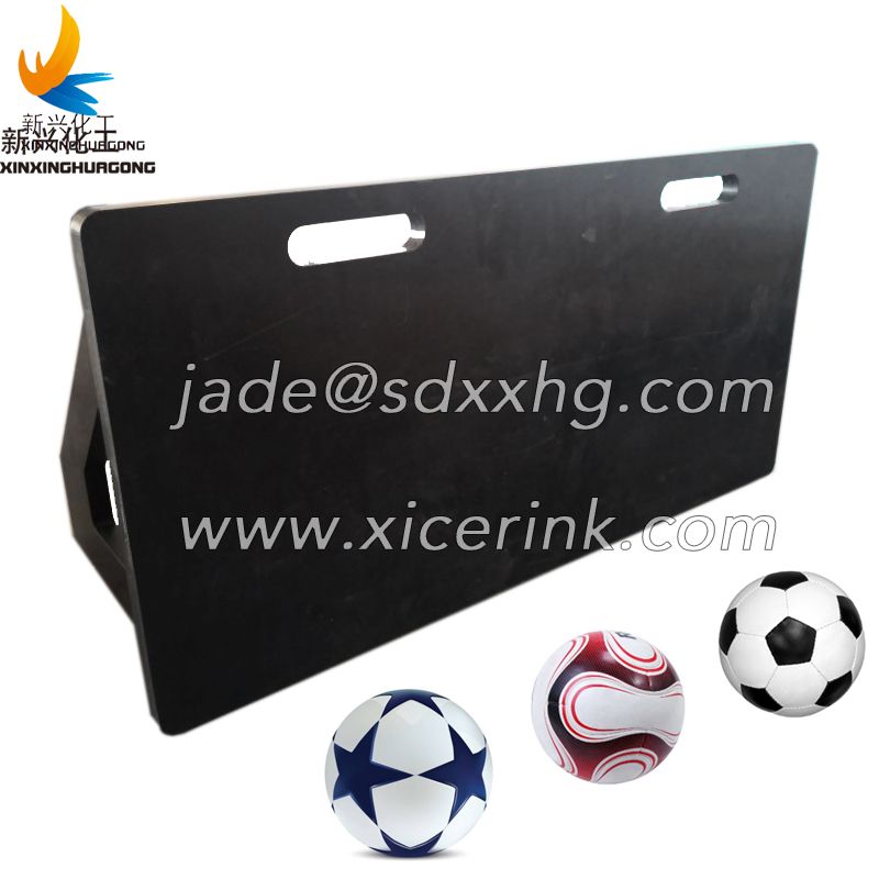 Football rebounder training board HDPE sheet