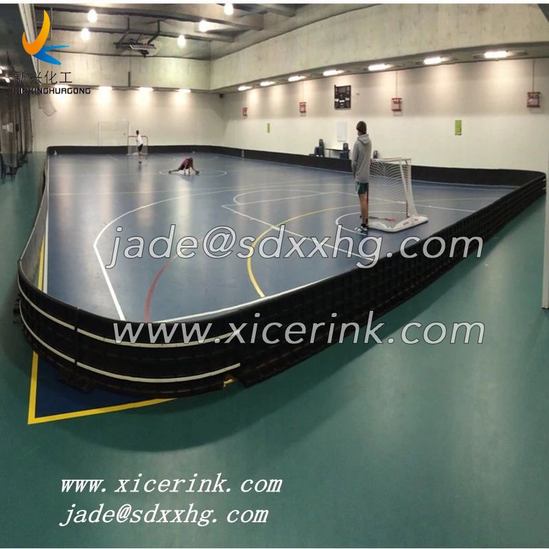 20x40m ice hockey floorball rink board