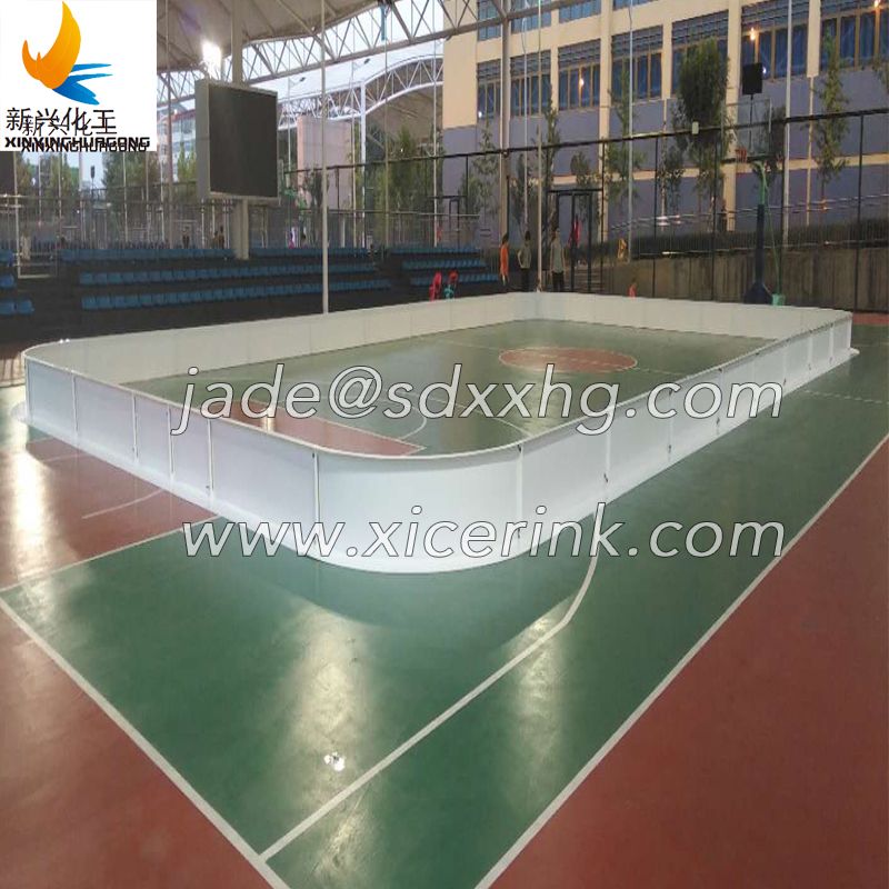 20x40m ice hockey floorball rink board