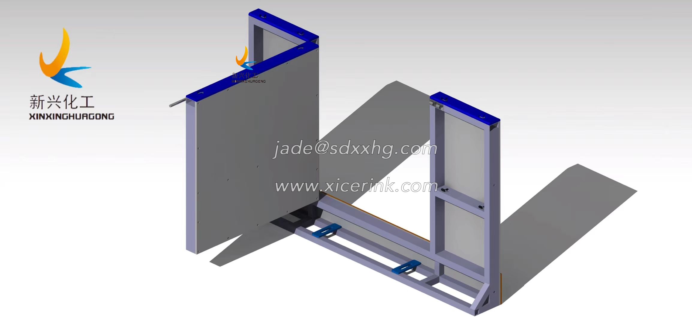 Synthetic ice rink Dasher Board