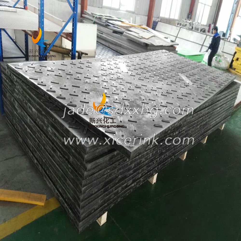 hdpe polyethylene excavators road way mats/ground protection mats