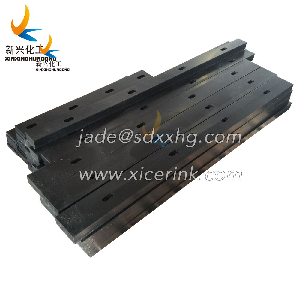 Antistatic UHMWPE block