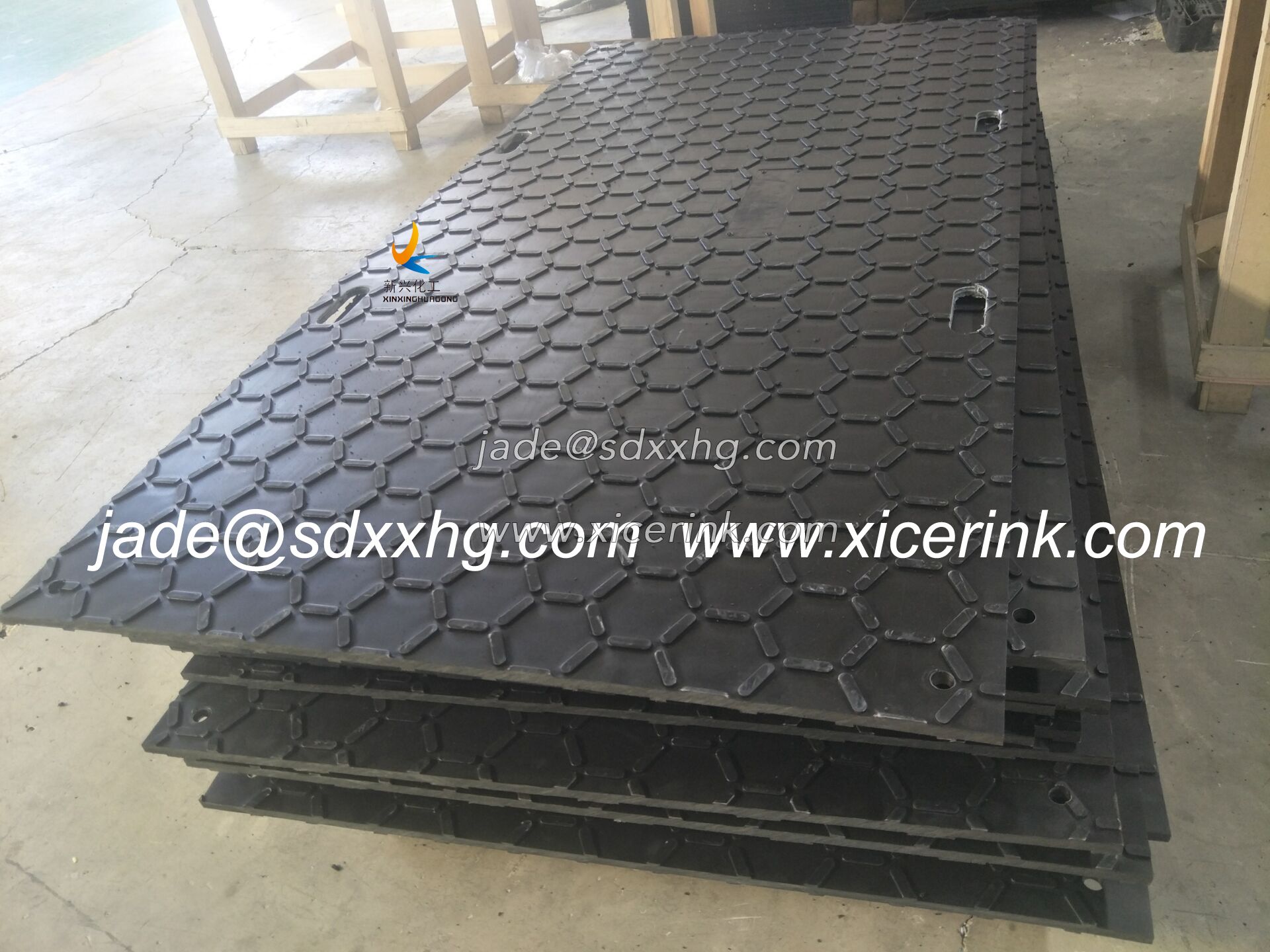 portable hdpe heavy duty mat/heavy weight oil drilling rig mat