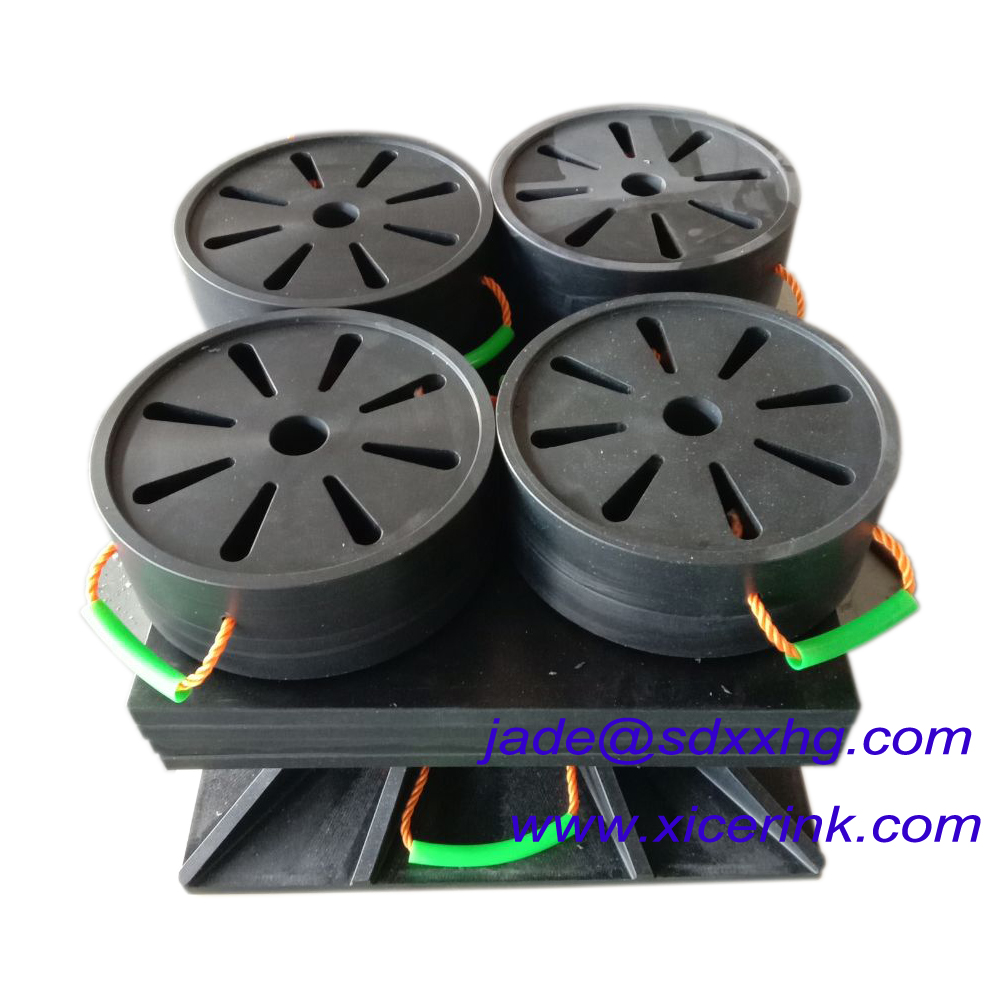 uhmwpe crane outrigger pads 1