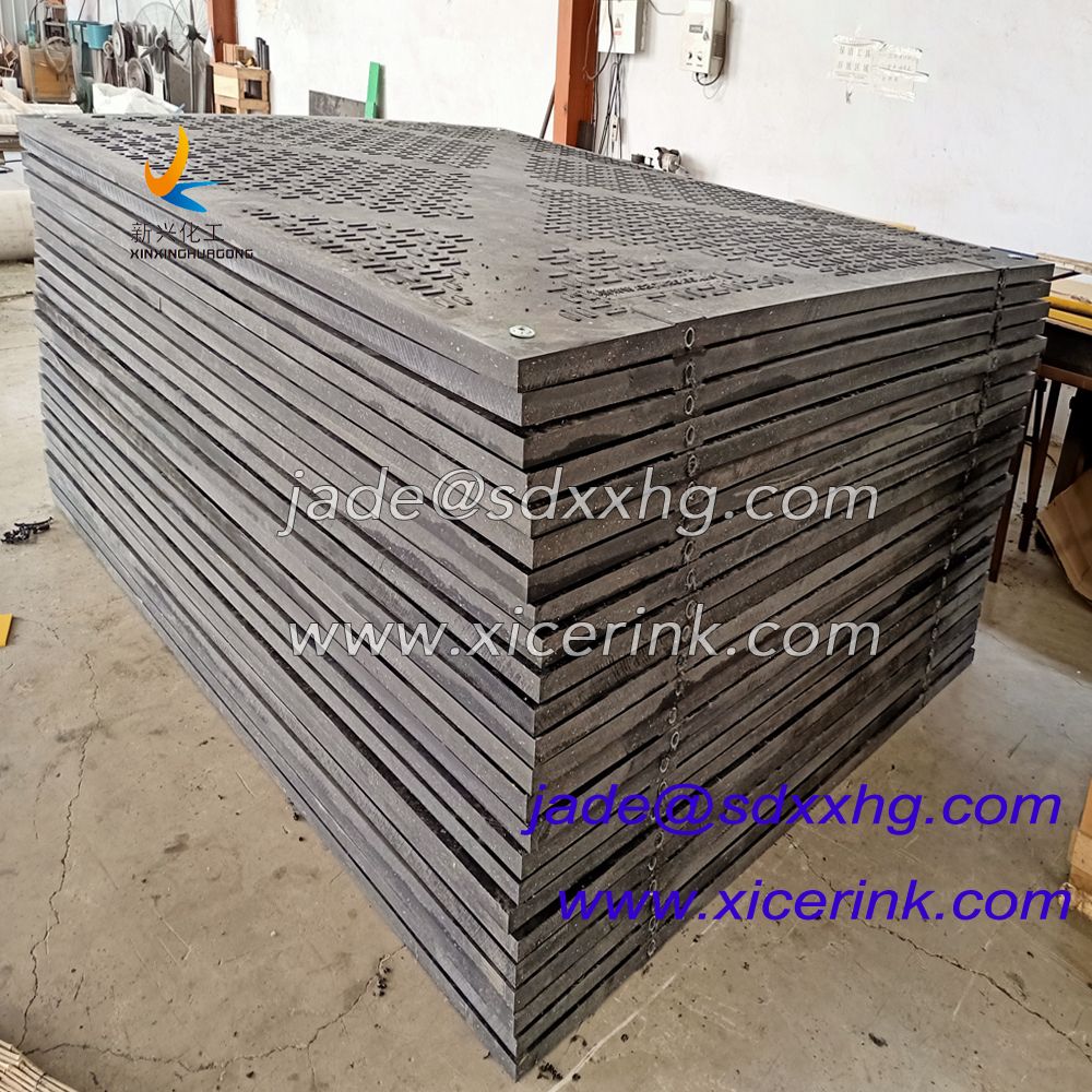 hard plastic sheet for construction heavy duty floor protection road mat