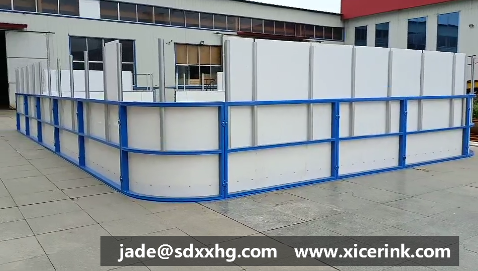 10x20m ice hockey rink barriers ice rink dasher board