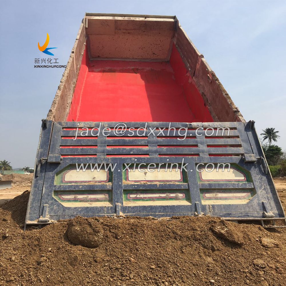 Polymer wear resistance UHMWPE sheet for truck liner