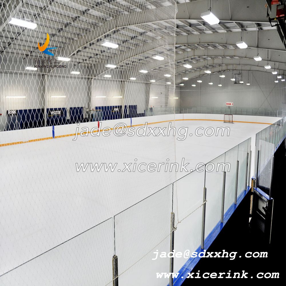 Customizable Colors PE and UHMWPE Durable Synthetic Ice Rink Board for Various Ice Skating Places