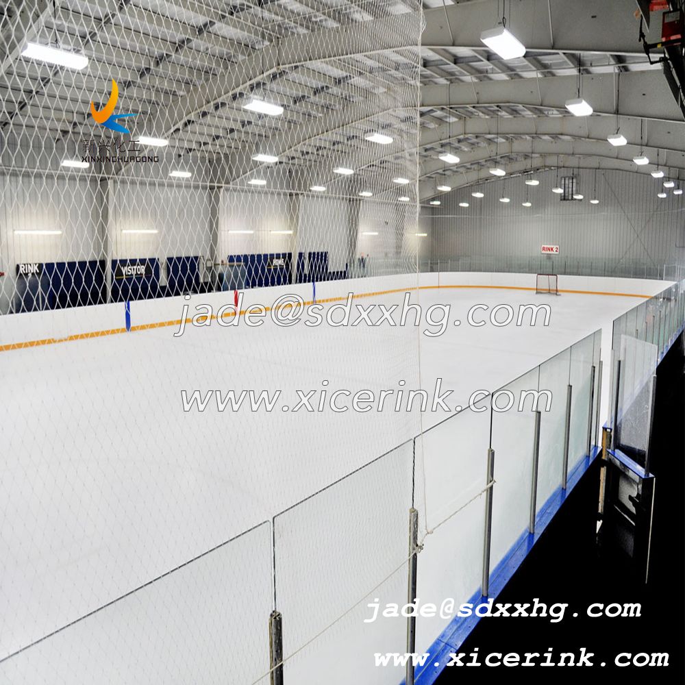 UHMWPE Indoor synthetic skating artificial ice rink hockey