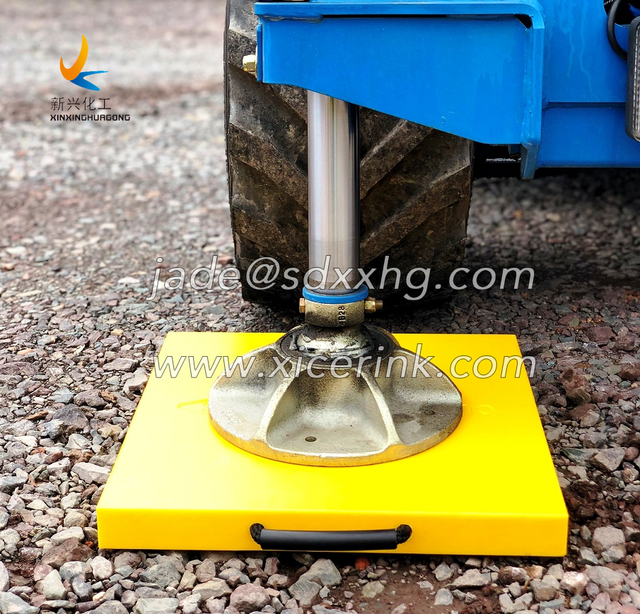 Crane anti-skid leg block_Ultra-high molecular polyethylene products