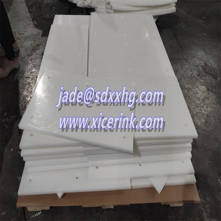 Polymer polyethylene wear-resistant lining board for coal chute