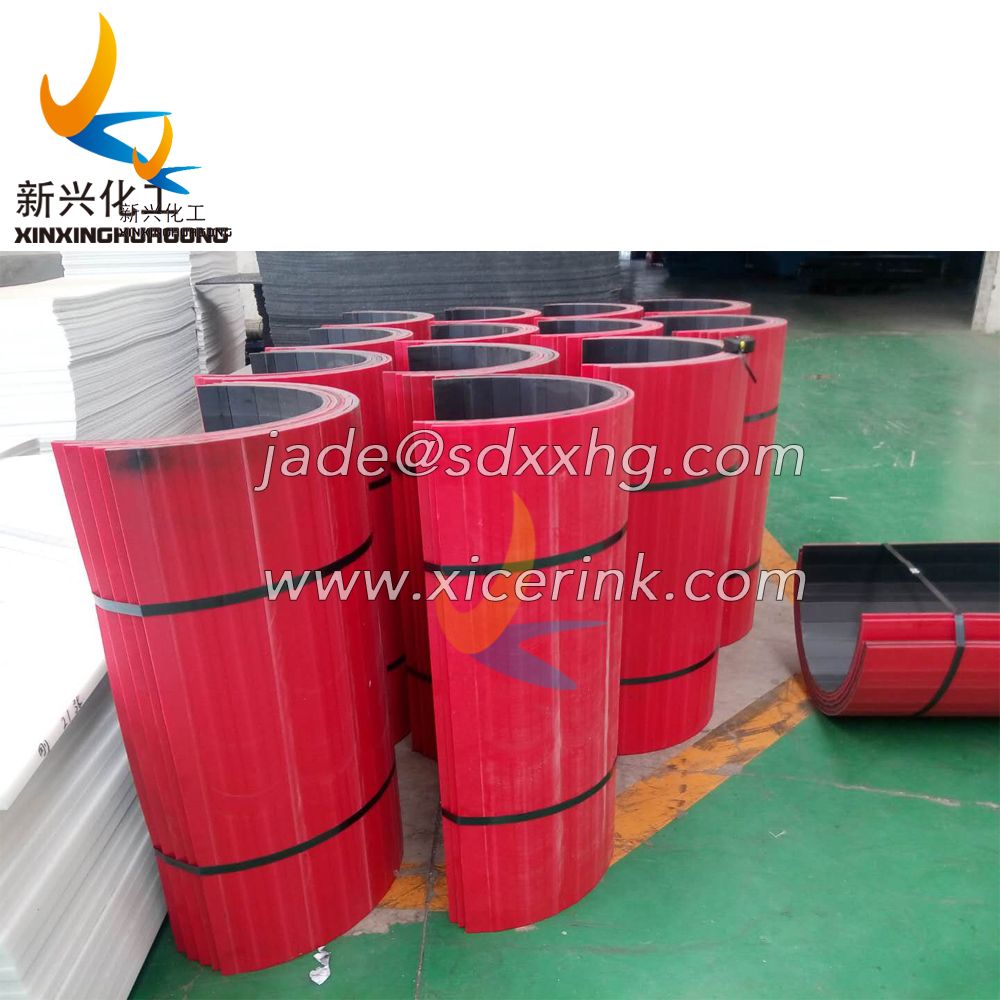 Screw conveyor lining board A polymer polyethylene wear-resistant lining board 螺旋输送机内衬板A高分子聚乙烯耐磨衬板