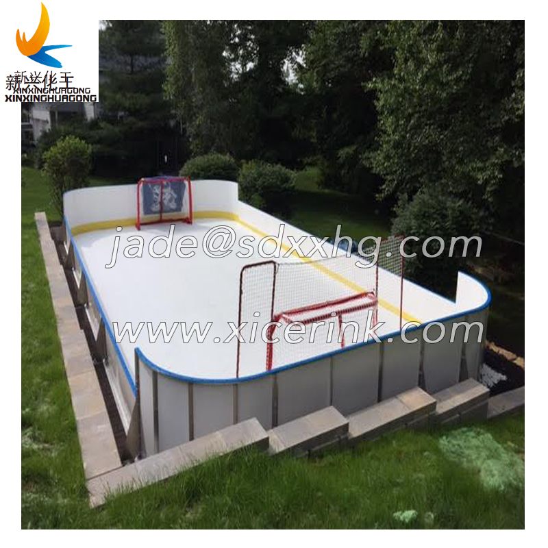 court ice skating Hockey, synthetic Ice pad personalized, UHMWPE sheet OEM skating