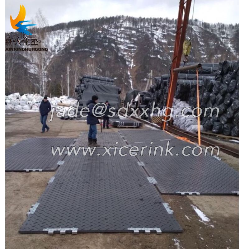 fireproof hdpe ground protection mats fireproof hdpe plate board