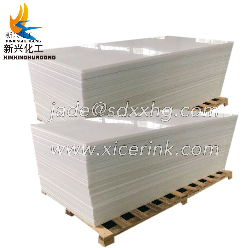 1200x2000mm hdpe plastic board for ice rink dasher board use