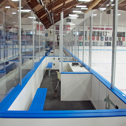 ice rink dasher board