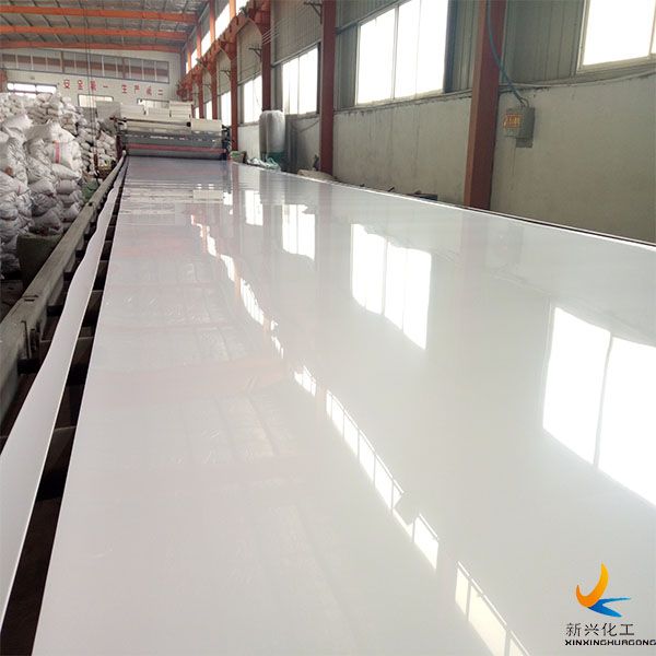 HDPE plate sheet ice rink dasher board work