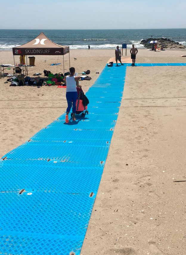 Beach Access Mat for Wheelchair