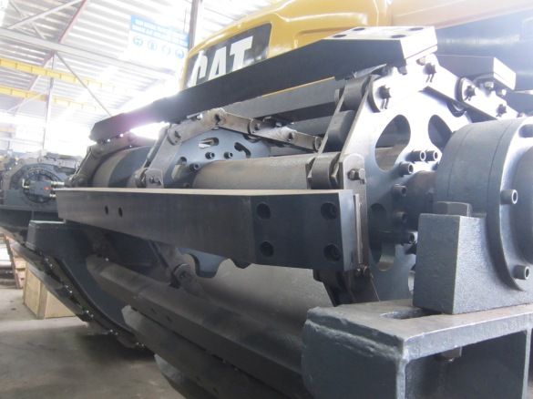 Amphibious excavator UHMWPE Track Pad