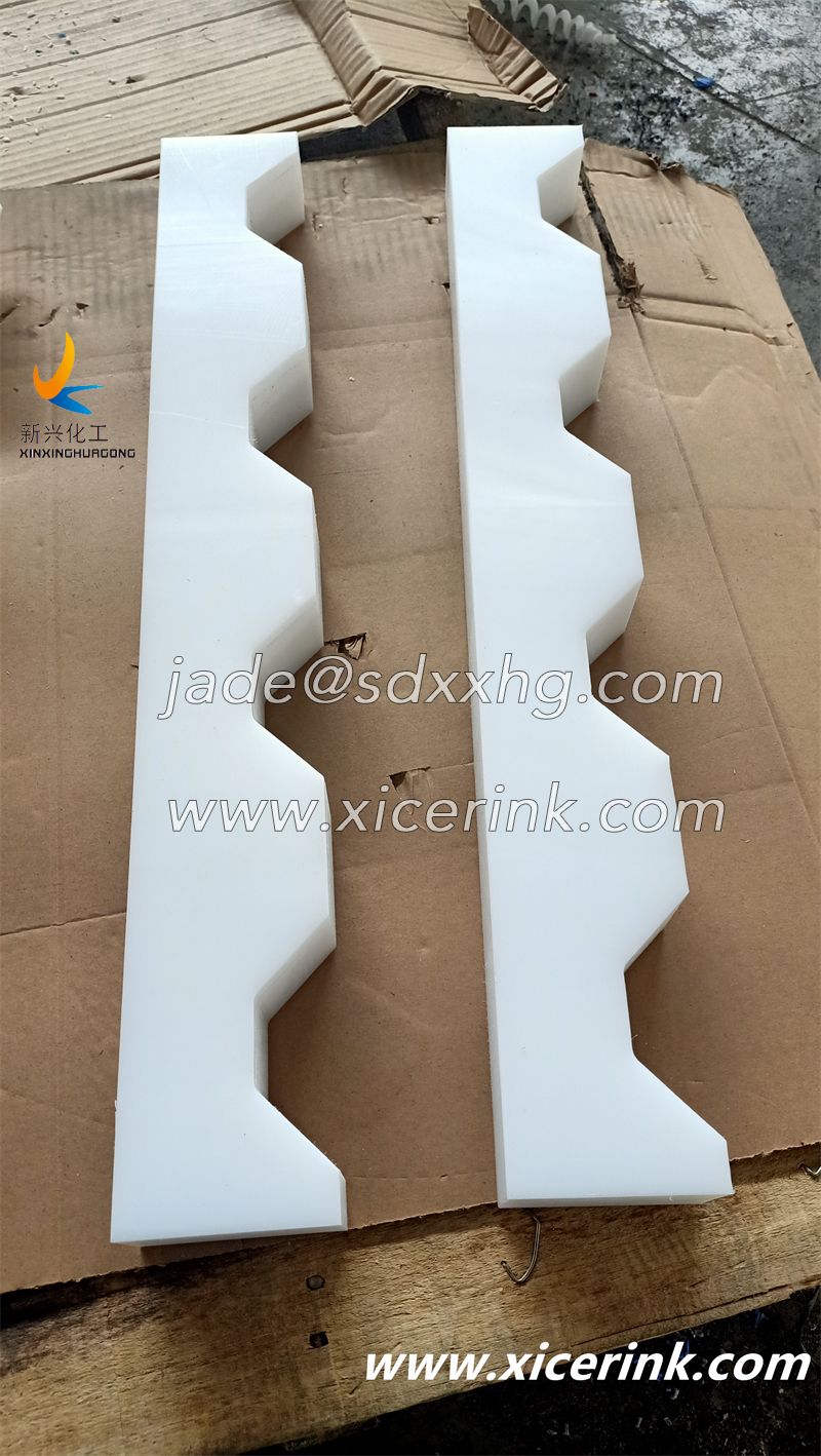 Customized black wear-resisting UHMWPE parts