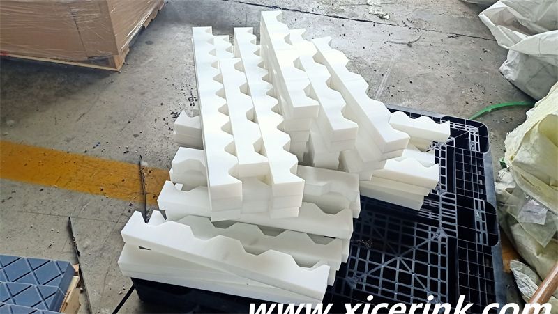 Customized black wear-resisting UHMWPE parts