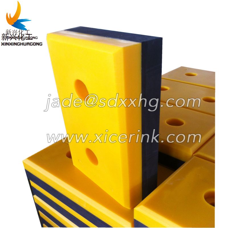 UHMWPE loading dock bumper UHMWPE dock bumper blocks Molded Bumpers for garages