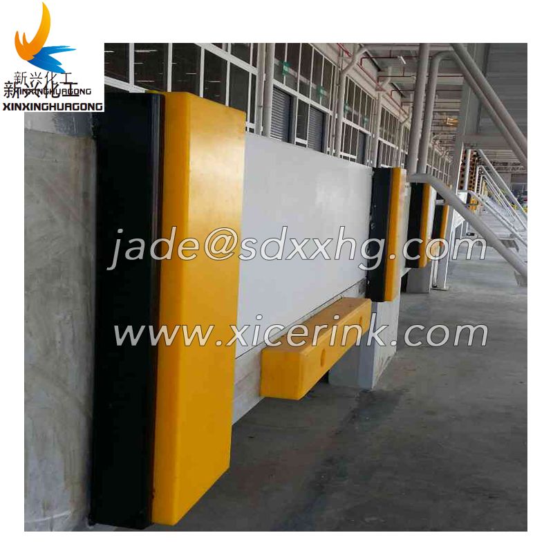 UHMWPE loading dock bumper UHMWPE dock bumper blocks Molded Bumpers for garages