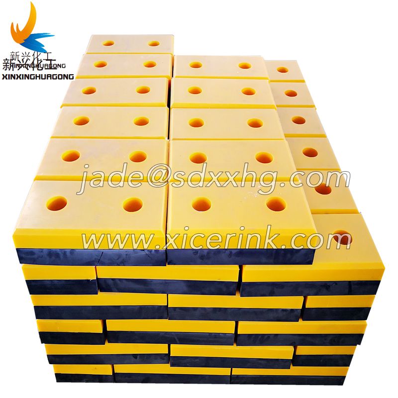 UHMWPE loading dock bumper UHMWPE dock bumper blocks Molded Bumpers for garages