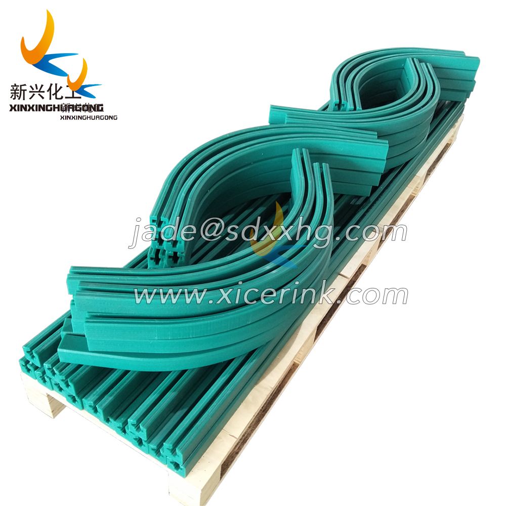 UHMWPE Chain Guides Profile for Roller Chains Belts