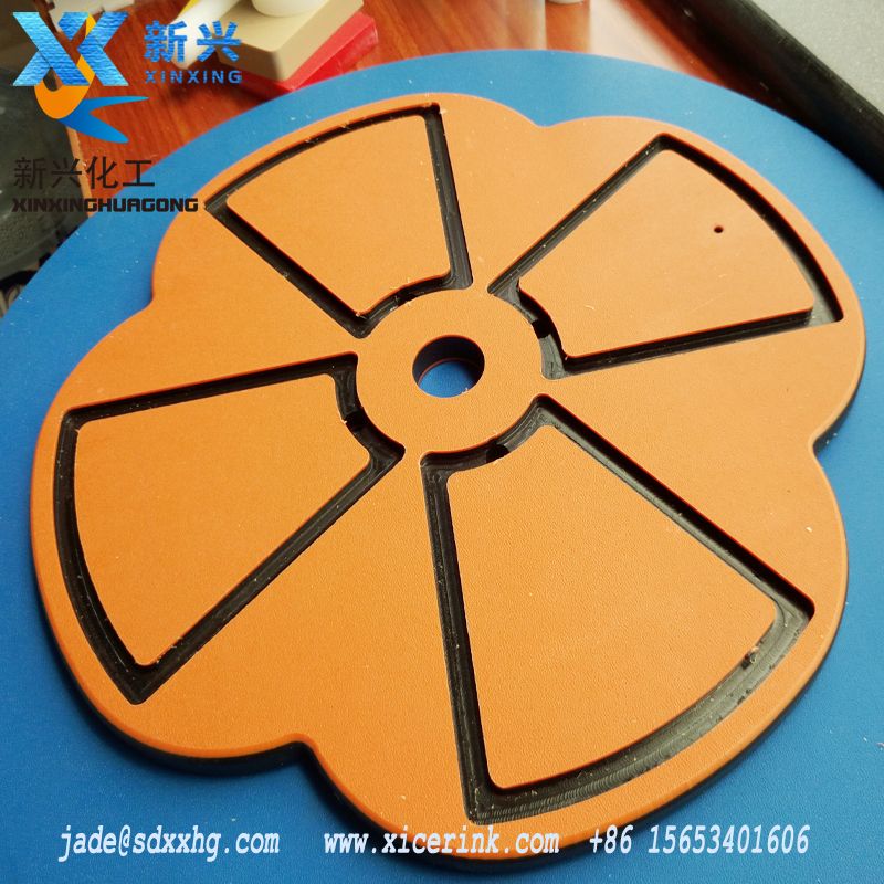 Custom black orange pattern textured Marine Grade Starboard UV stabilized Seaboard hdpe board sheets panel