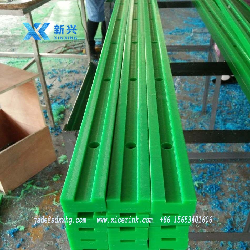 UHMWPE WEARSTRIP NECK GUIDE RAIL Chain Tracks and Guides