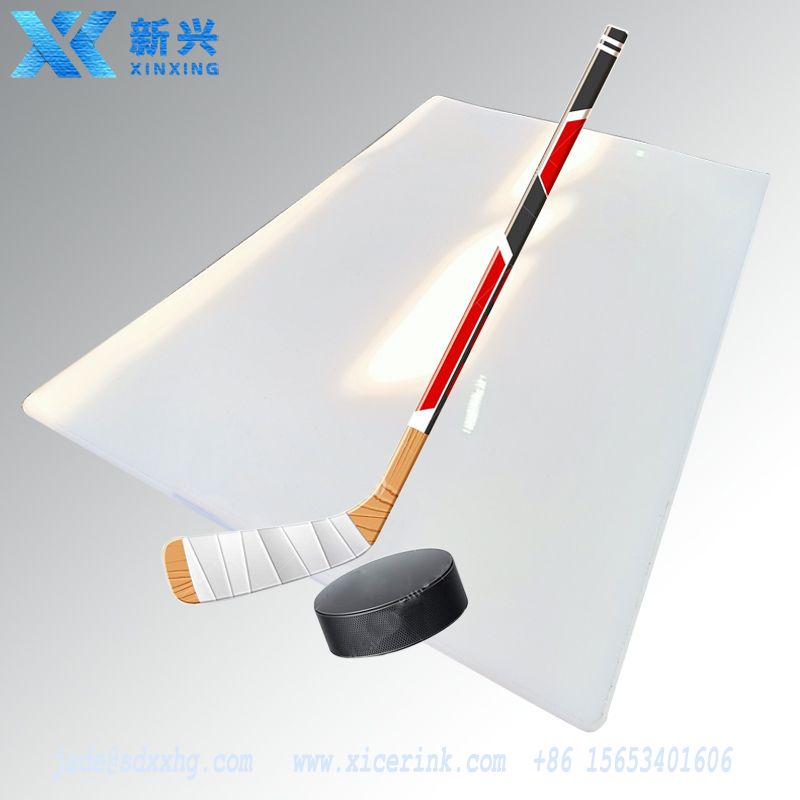 HDPE shooting pad UHMWPE synthetic ice hockey panel