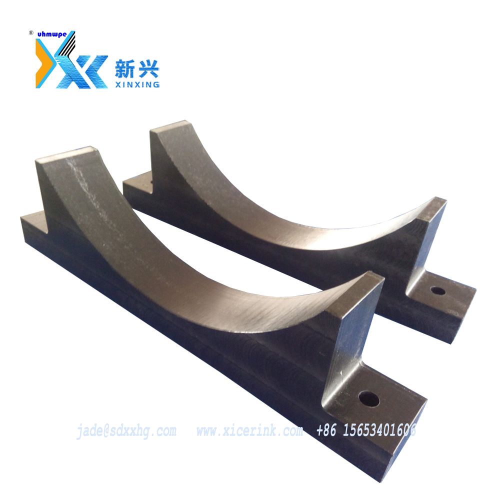 plastic pipeline skid pipe support