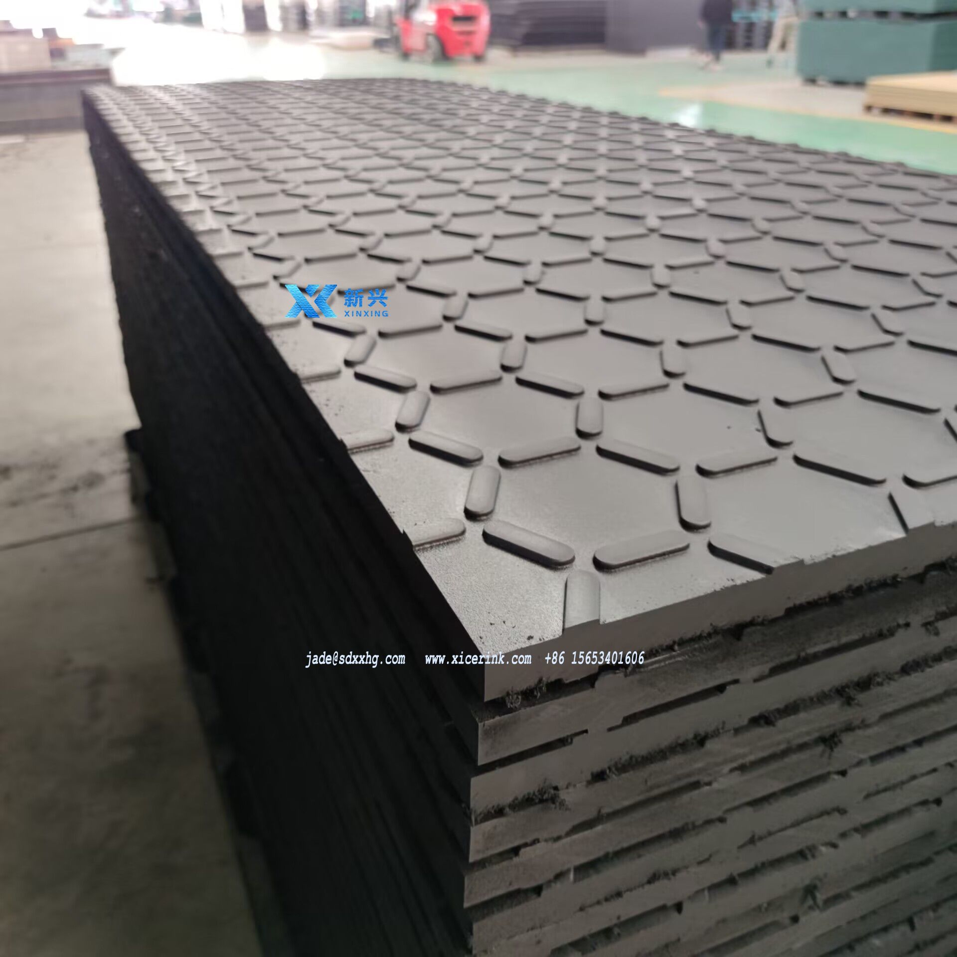 heavy duty 4x8 plastic uhmwpe hdpe temporary construct excavator road mats swamp ground floor mat