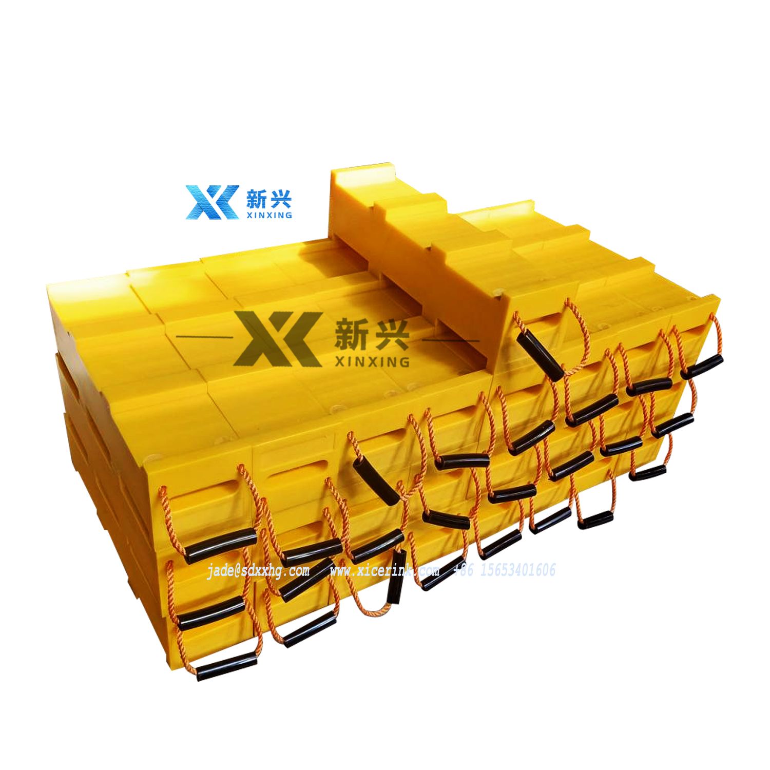 Heavy duty cribbing block