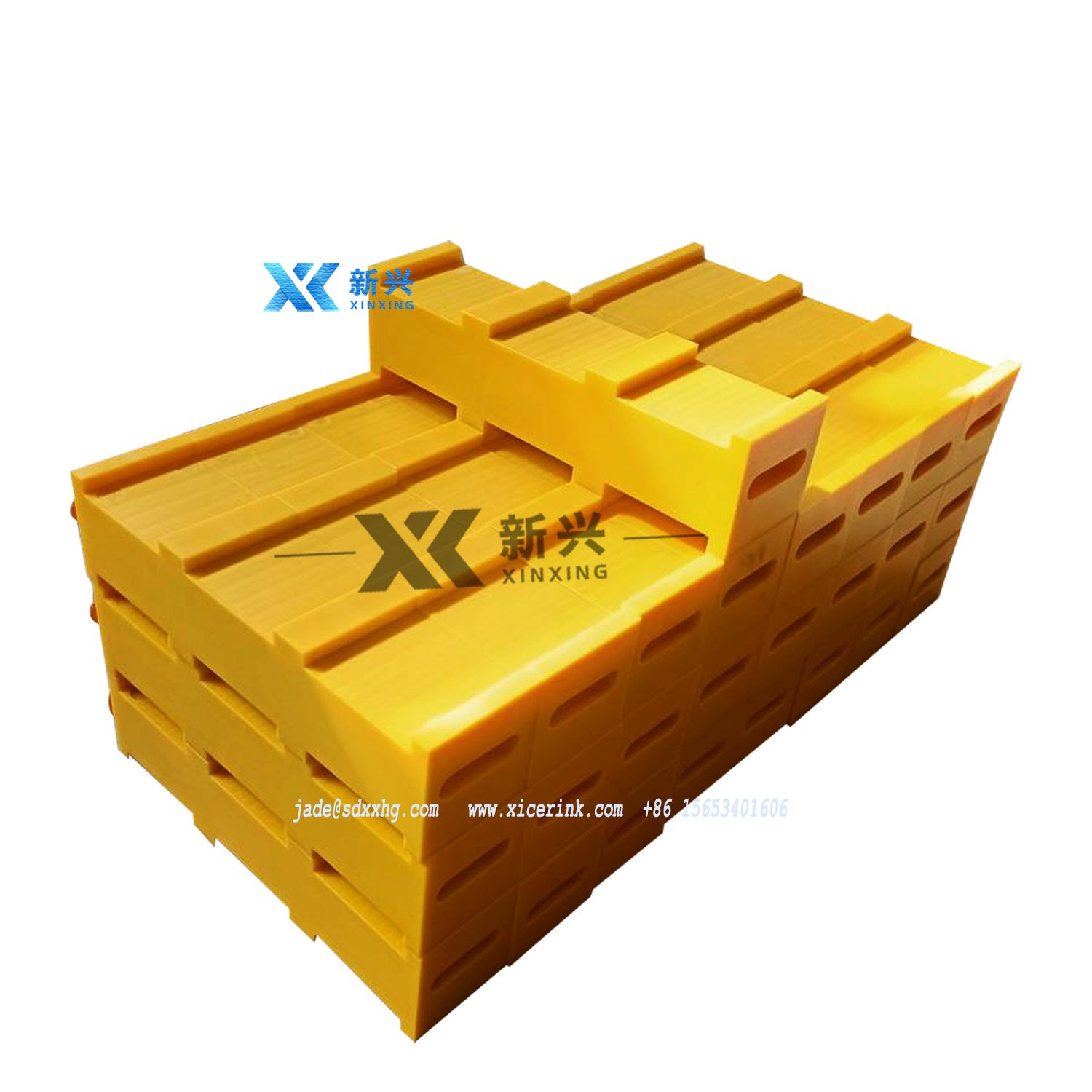 Heavy duty cribbing block