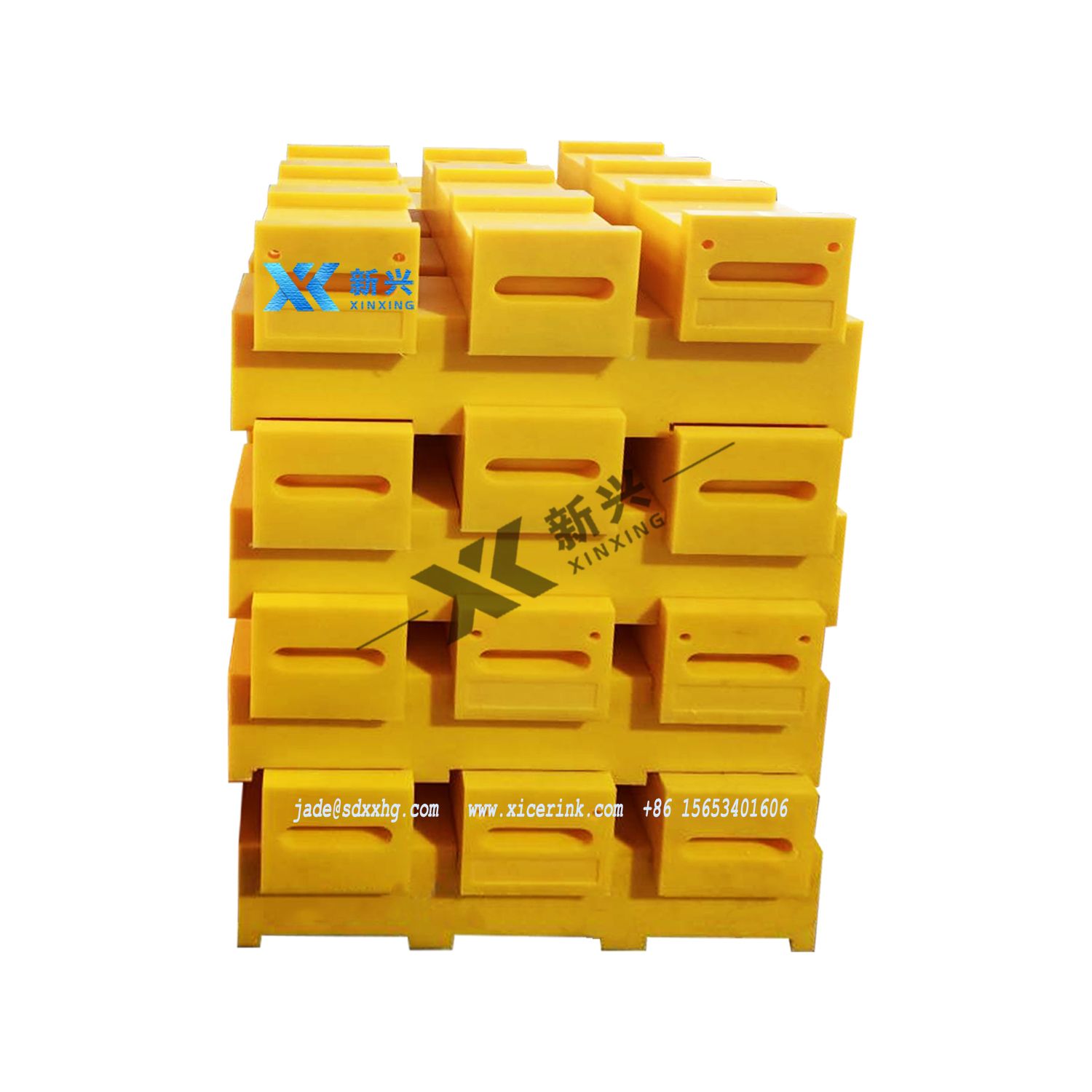 cribbing blocks for Ground Stabilization Stacking up