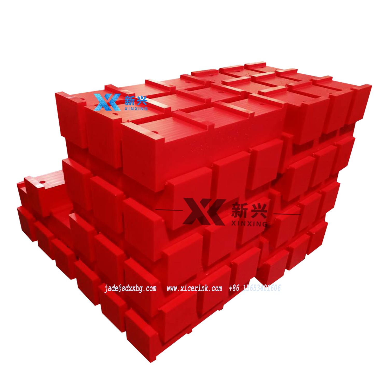 Heavy duty cribbing block