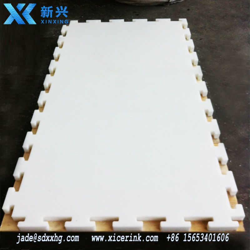 synthetic ice panel board ICE floor for ice rink