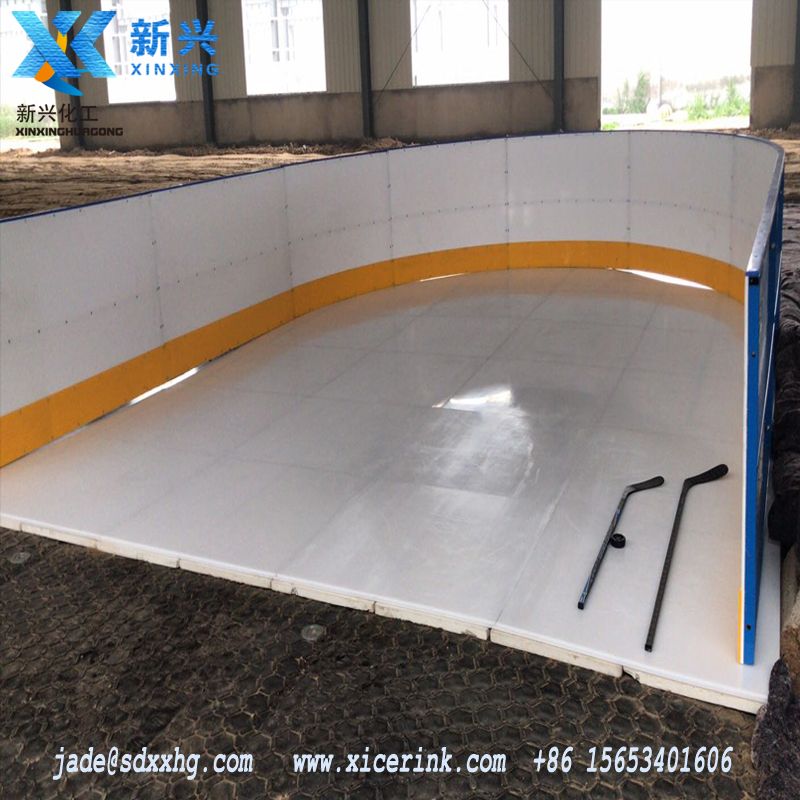 synthetic ice panel board ICE floor for ice rink