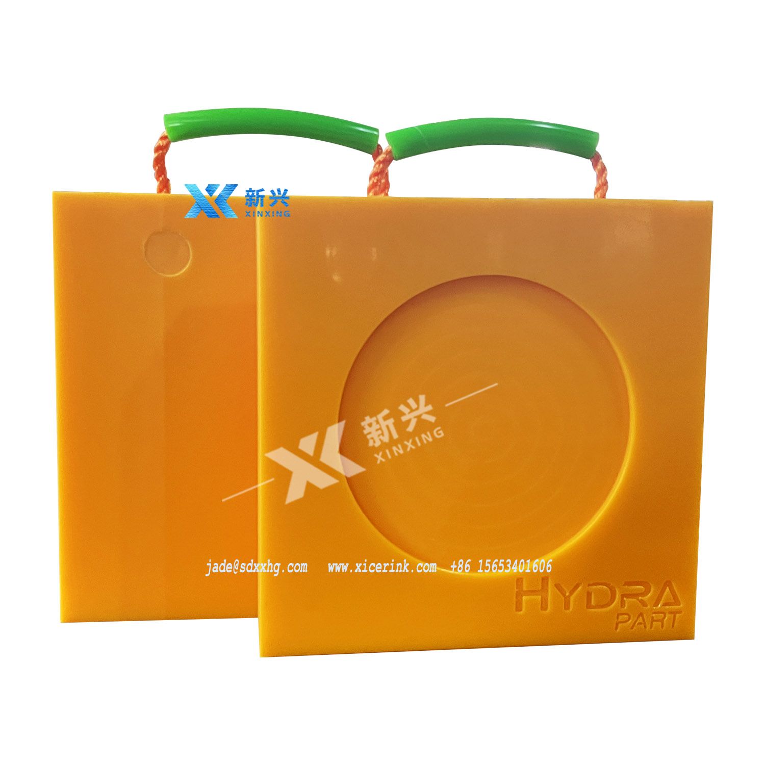 Portable outrigger pad Uhmwpe outrigger pad