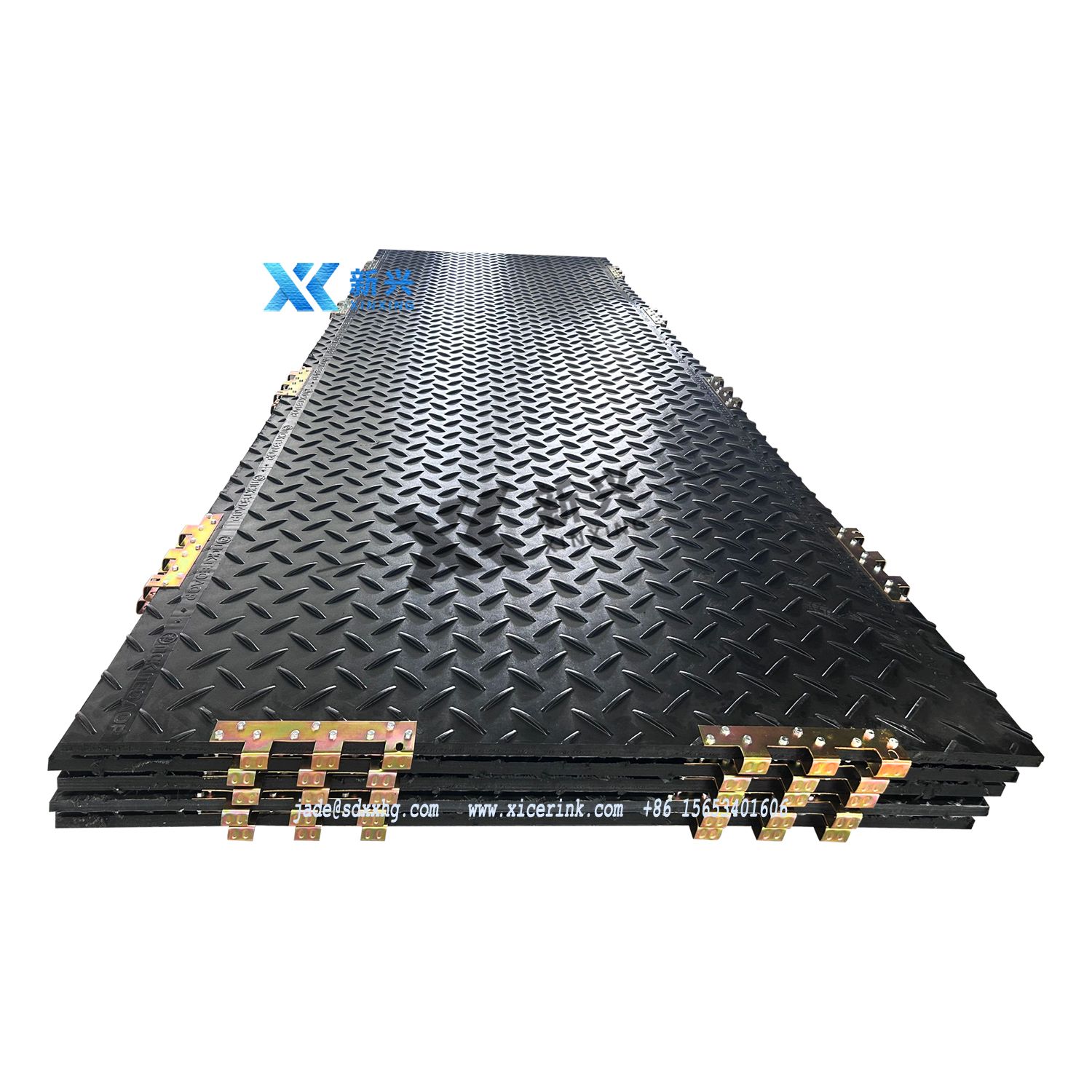 HDPE Track Road Floor Temporary Ground Mat Protection Road Mats