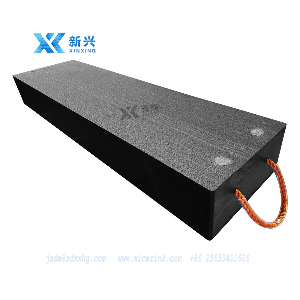 UHMWPE crane outrigger pads 1000x200x100mm